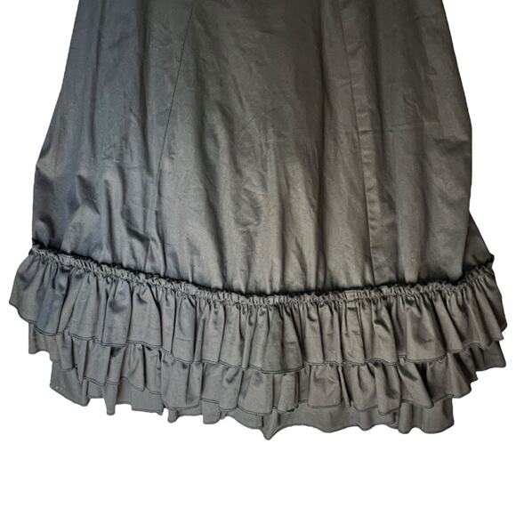 HILLARYS VANITY Gothic Skirt Size L Corset Ruffled Whimsigoth Steampunk Vamp Emo - Picture 10 of 11